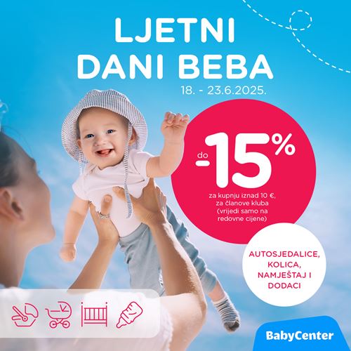 Ljetni dani beba u Baby Centru